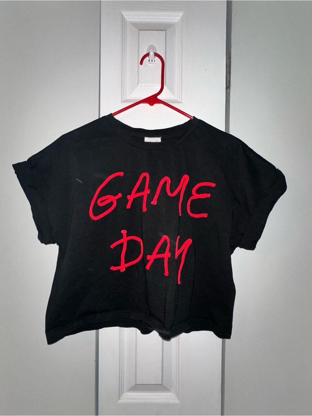 Le Lis Game Day Crop Tee